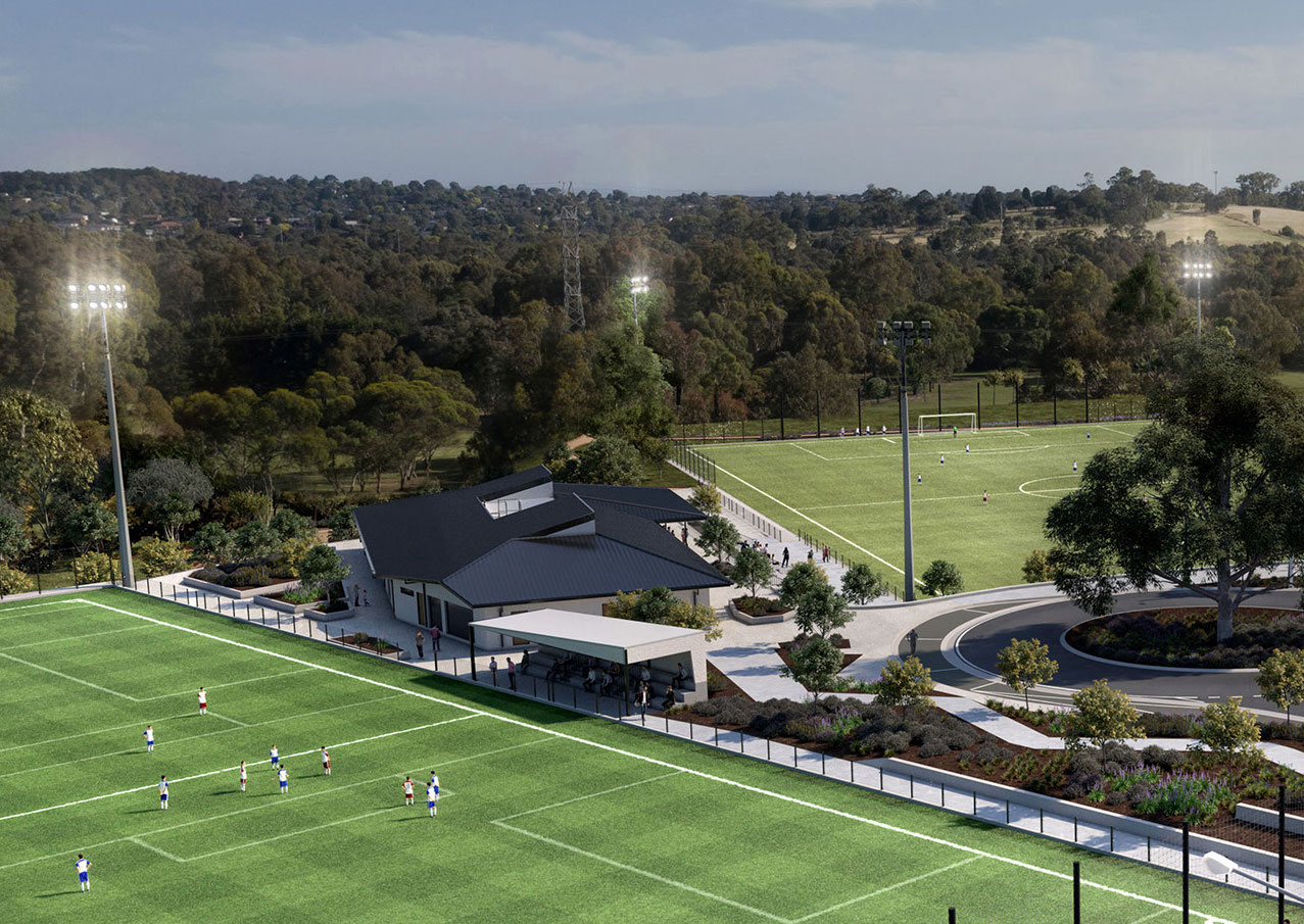 Soccer Facilities on Templestowe Road, Bulleen